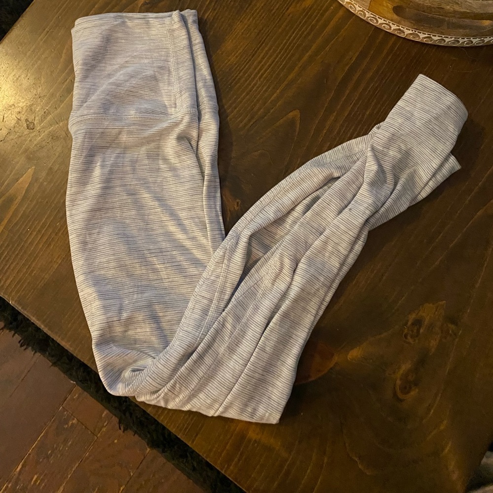 LULULEMON striped align cropped